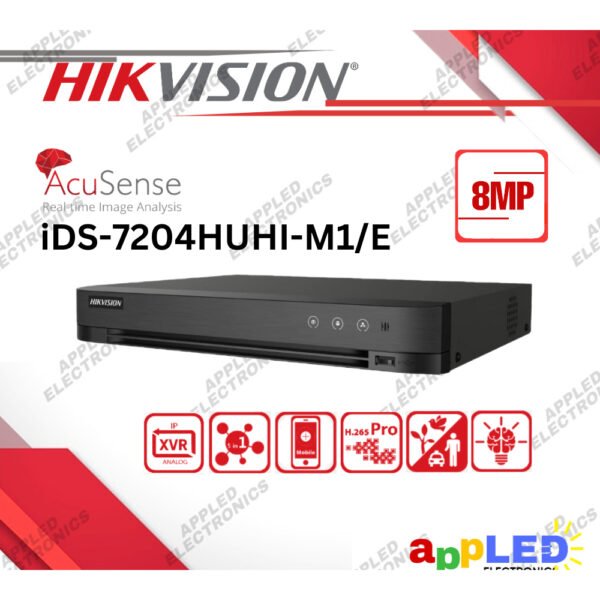 iDS-7204HUHI-M1/E  4CH 8MP